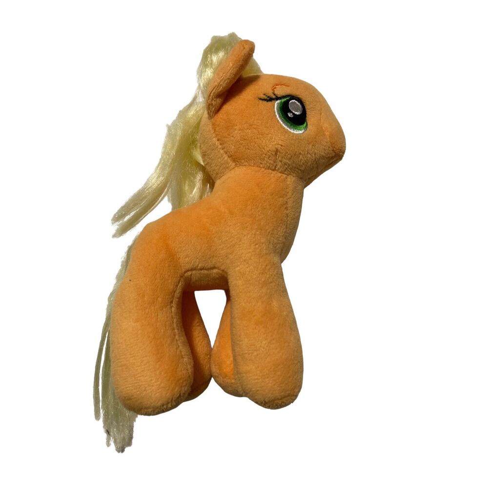 My Little Pony Plush APPLEJACK‎ PONY Stuffed Animal Orange 7" Apple Jack